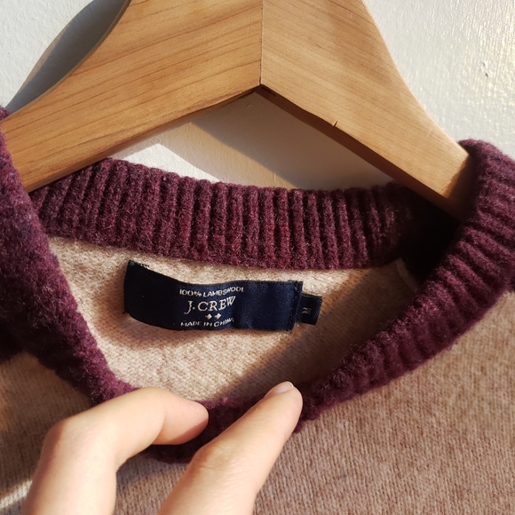 J Crew 100% Lambs Wool Sweater (M) - Picture 2 of 6